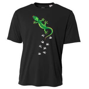 Cool Lizard Art Men Women Herpetology Reptile Lizard Lover Cooling Performance Crew T-Shirt