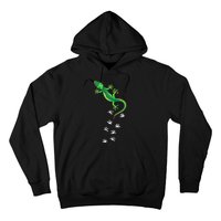 Cool Lizard Art Men Women Herpetology Reptile Lizard Lover Hoodie