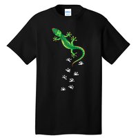 Cool Lizard Art Men Women Herpetology Reptile Lizard Lover Tall T-Shirt