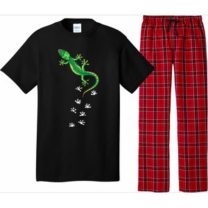 Cool Lizard Art Men Women Herpetology Reptile Lizard Lover Pajama Set