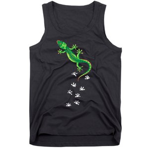 Cool Lizard Art Men Women Herpetology Reptile Lizard Lover Tank Top