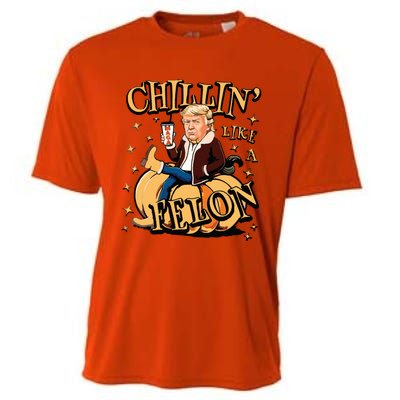 Chillin Like A Felon Fall Cooling Performance Crew T-Shirt