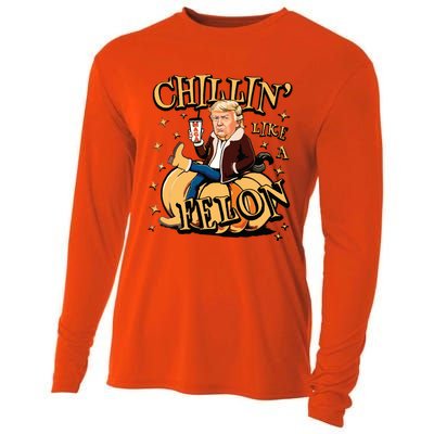 Chillin Like A Felon Fall Cooling Performance Long Sleeve Crew