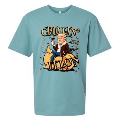 Chillin Like A Felon Fall Sueded Cloud Jersey T-Shirt