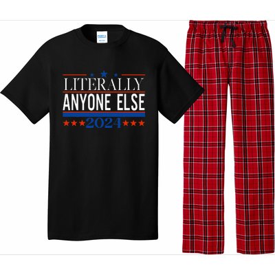 Classic Literally Anyone Else 2024 Trump Felon President Pajama Set