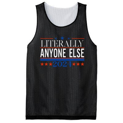 Classic Literally Anyone Else 2024 Trump Felon President Mesh Reversible Basketball Jersey Tank