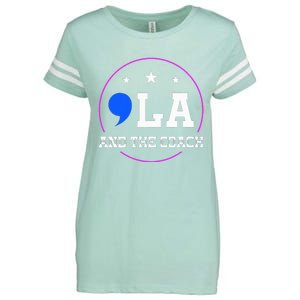 Comma La And The Coach Enza Ladies Jersey Football T-Shirt