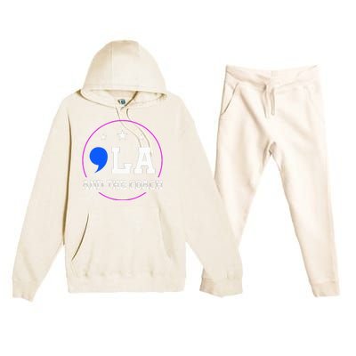 Comma La And The Coach Premium Hooded Sweatsuit Set