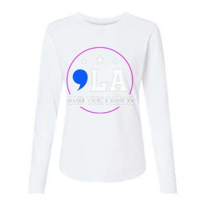 Comma La And The Coach Womens Cotton Relaxed Long Sleeve T-Shirt