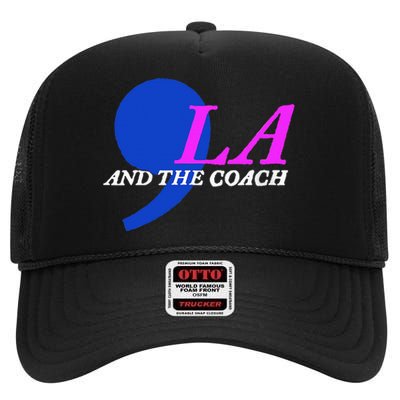 Comma La And The Coach Commala & The Coach Comma La Coach High Crown Mesh Back Trucker Hat