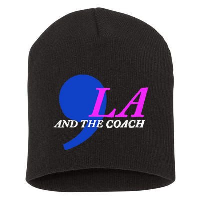 Comma La And The Coach Commala & The Coach Comma La Coach Short Acrylic Beanie