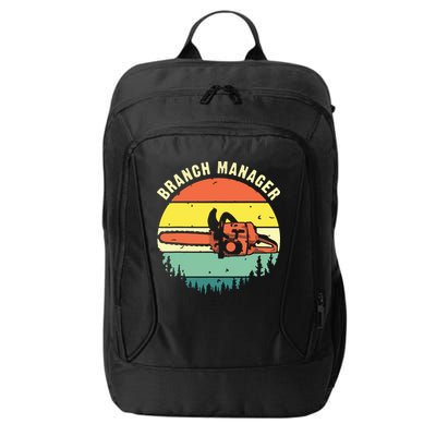 Cool Lumberjack Art Arborist Logger Branch Manager City Backpack