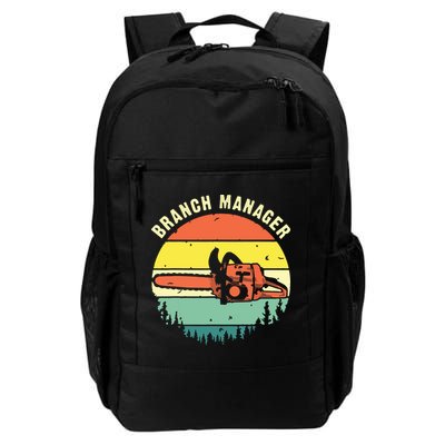 Cool Lumberjack Art Arborist Logger Branch Manager Daily Commute Backpack