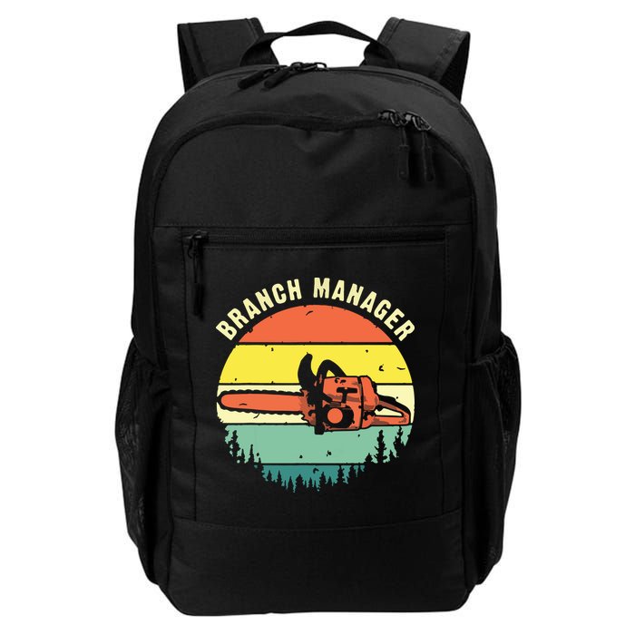 Cool Lumberjack Art Arborist Logger Branch Manager Backpack