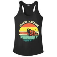 Cool Lumberjack Art Arborist Logger Branch Manager Ladies PosiCharge Competitor Racerback Tank
