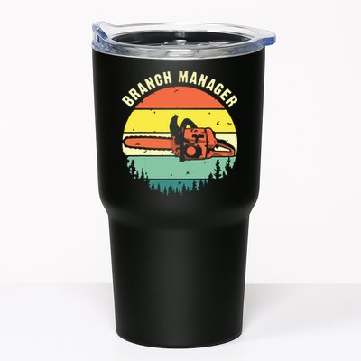 Cool Lumberjack Art Arborist Logger Branch Manager Tumbler