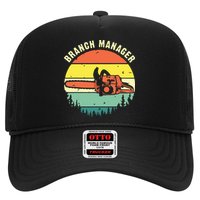 Cool Lumberjack Art Arborist Logger Branch Manager Trucker Hat
