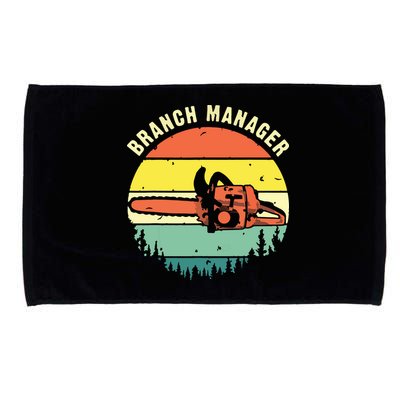 Cool Lumberjack Art Arborist Logger Branch Manager Microfiber Hand Towel
