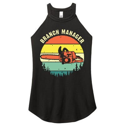 Cool Lumberjack Art Arborist Logger Branch Manager Women's Perfect Tri Rocker Tank