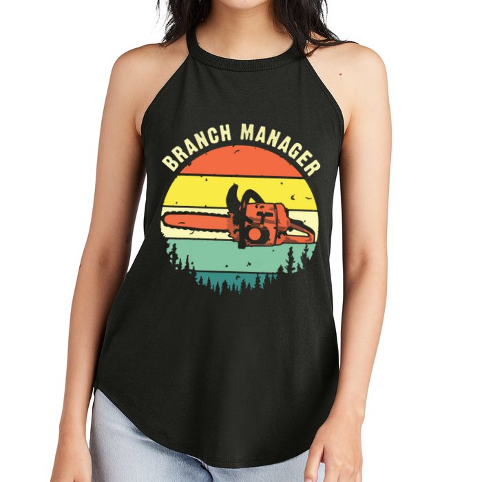 Cool Lumberjack Art Arborist Logger Branch Manager Women's Perfect Tri Rocker Tank