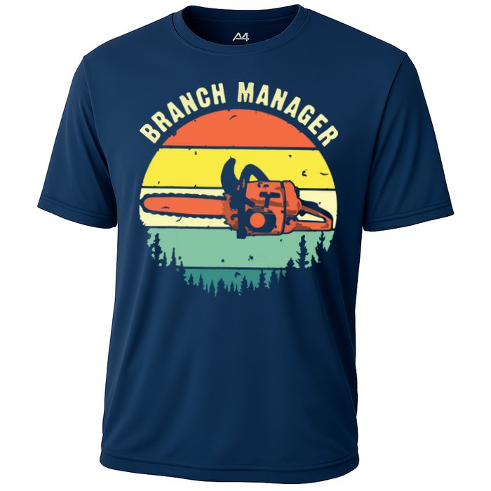 Cool Lumberjack Art Arborist Logger Branch Manager Performance Shirt