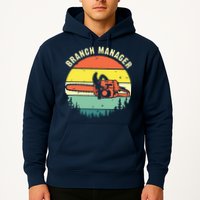 Cool Lumberjack Art Arborist Logger Branch Manager Hoodie
