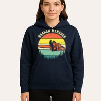Cool Lumberjack Art Arborist Logger Branch Manager Hoodie