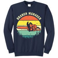 Cool Lumberjack Art Arborist Logger Branch Manager Sweatshirt