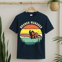 Cool Lumberjack Art Arborist Logger Branch Manager T-Shirt