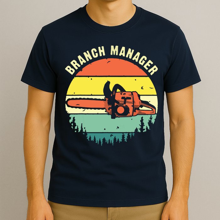 Cool Lumberjack Art Arborist Logger Branch Manager T-Shirt