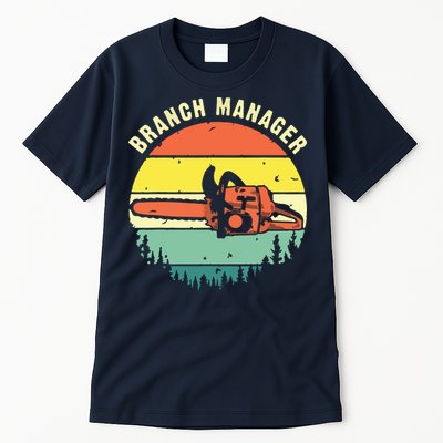Cool Lumberjack Art Arborist Logger Branch Manager Tall T-Shirt
