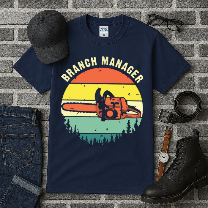 Cool Lumberjack Art Arborist Logger Branch Manager Tall T-Shirt