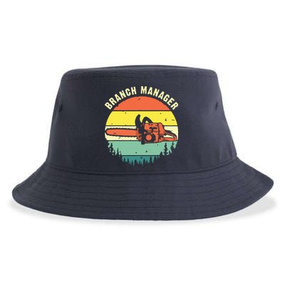 Cool Lumberjack Art Arborist Logger Branch Manager Sustainable Bucket Hat