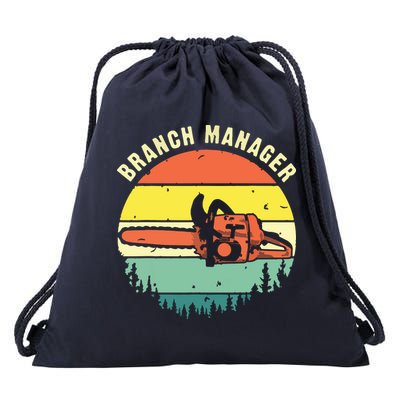 Cool Lumberjack Art Arborist Logger Branch Manager Drawstring Bag