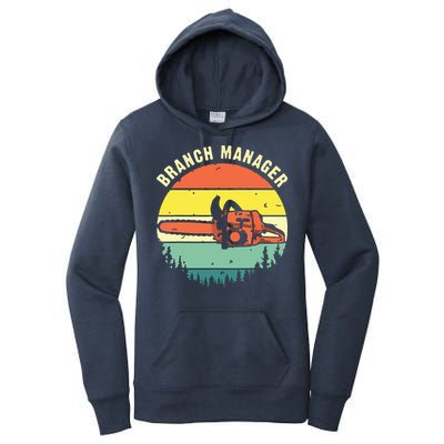 Cool Lumberjack Art Arborist Logger Branch Manager Women's Pullover Hoodie