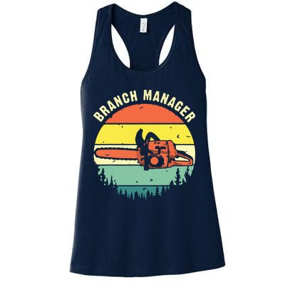 Cool Lumberjack Art Arborist Logger Branch Manager Womens Tank Top