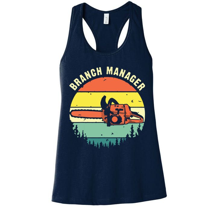 Cool Lumberjack Art Arborist Logger Branch Manager Womens Tank Top