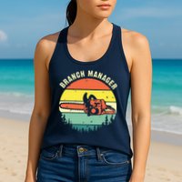 Cool Lumberjack Art Arborist Logger Branch Manager Womens Tank Top