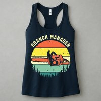 Cool Lumberjack Art Arborist Logger Branch Manager Womens Tank Top