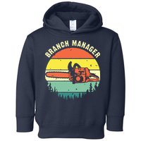 Cool Lumberjack Art Arborist Logger Branch Manager Toddler Hoodie