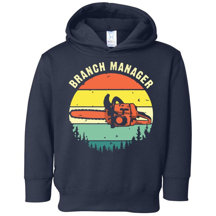 Cool Lumberjack Art Arborist Logger Branch Manager Toddler Hoodie