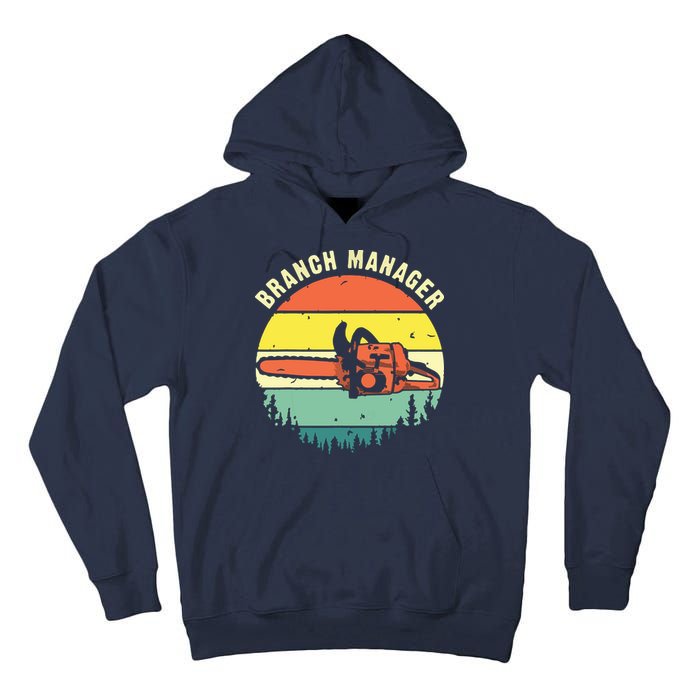 Cool Lumberjack Art Arborist Logger Branch Manager Tall Hoodie