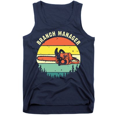 Cool Lumberjack Art Arborist Logger Branch Manager Tank Top