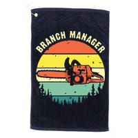 Cool Lumberjack Art Arborist Logger Branch Manager Golf Towel