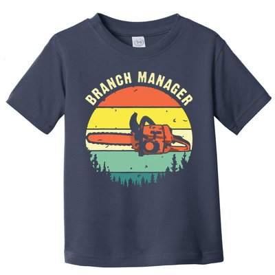 Cool Lumberjack Art Arborist Logger Branch Manager Toddler T-Shirt