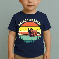 Cool Lumberjack Art Arborist Logger Branch Manager Toddler T-Shirt