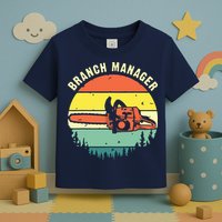 Cool Lumberjack Art Arborist Logger Branch Manager Toddler T-Shirt