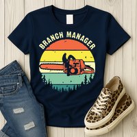 Cool Lumberjack Art Arborist Logger Branch Manager Womens T-Shirt