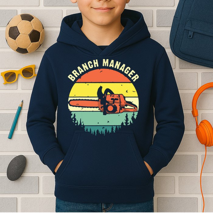 Cool Lumberjack Art Arborist Logger Branch Manager Kids Hoodie
