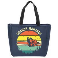 Cool Lumberjack Art Arborist Logger Branch Manager Zip Tote Bag